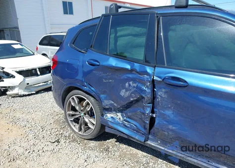 2021 BMW X3 M40I из США, поврежденный, VIN 5UXTY9C09M9F78574